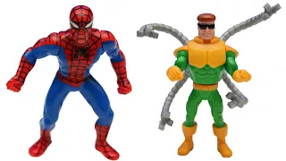 Spider-man 1995 McDonald's Happy Meal Set Of 8 | Collectible Action Figure Review