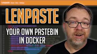 Pastebin Clone in Docker with Lenpaste