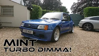 Proper Peugeot 205 Dimma TURBO Ride-along.