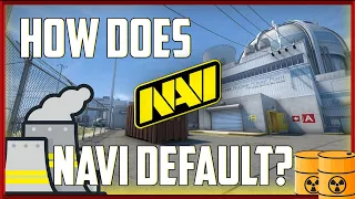 How NAVI defaults Nuke (T-SIDE) | CSGO Default