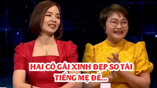 Hai cô gái xinh đẹp so tài "Tiếng mẹ đẻ" | Vua Tiếng Việt vui nhưng cũng khó phết