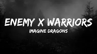 Imagine Dragons - Enemy x Warriors (Mashup Lyrics)