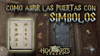 ⚠ HOGWARTS LEGACY | COMO ABRIR LAS PUERTAS CON SÍMBOLOS BIEN EXPLICADO!!