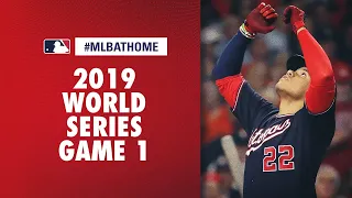 2019 World Series Game 1 (Nationals vs. Astros) | #MLBAtHome