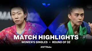 Kim Hayeong vs Bruna Takahashi | WS | WTT Star Contender Doha 2022 (R32)