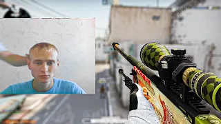 DAD PLAYS WITH HIS SON'S HEAD IN CS:GO