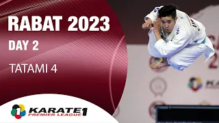 Karate1 RABAT | Day 2 – Tatami 4 | WORLD KARATE FEDERATION
