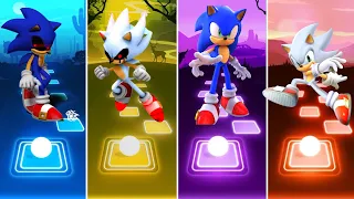 Sonic Exe 🆚 Hyper Sonic Exe 🆚 Sonic 🆚 Hyper Sonic || Tiles Hop Gameplay 🎯