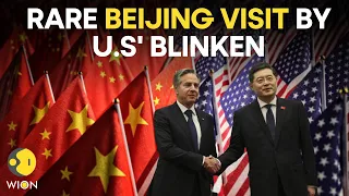 US Secretary of State Antony Blinken meets China's Xi Jinping amid US-China tensions | WION LIVE