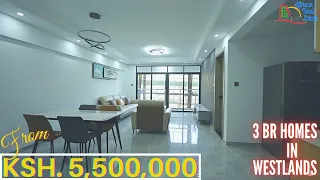 Inside one of the modern highrise homes in Westlands - Nairobi Kenya. PRICES From Ksh. 5.5 Million