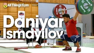Daniyar Ismayilov Training Session 2016 European Weightlifting Championships