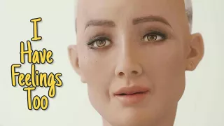 Sophia The Robot says 'I have feelings too' | Artificial intelligence