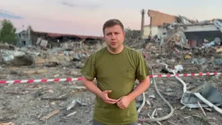 Віталій Коваль про наслідки ракетного удару в Сарнах