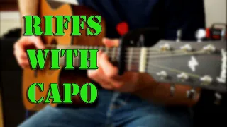 6 Famous Acoustic Guitar Riffs Using A Capo