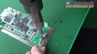 How to replace the fixed charging port