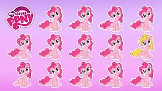 Find 2 differences. Find The Odd One Out: My Little Pony