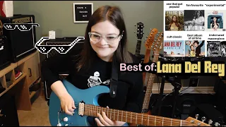 Lana Del Rey - Shades of Cool (Guitar Solo cover)