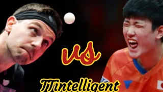 Tomokazu Harimoto vs Timo Boll -  T2APAC2017 - Table Tennis (Short. ver)