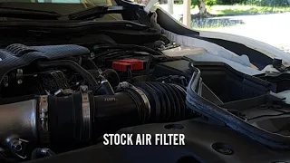 FK8 Stock vs K&N air filter sound clips