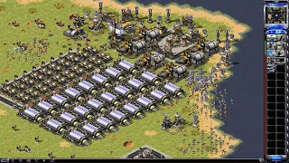 Red Alert 2 Chrono Map 1 vs 7 Hard AI