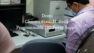 Demo CHROMA 62100H-600S Programmable DC Power Supply | PV Simulator