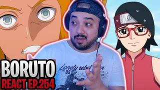 FIM DA GUERRA - KAWAKI HUMILHA!!! - Reaction - Boruto Ep 254