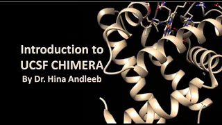 Introduction to UCSF Chimera