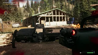 Far Cry 5 - Sacred Skies Youth Camp Cult Outpost Liberated: Rockets Grenades, Hurk & Cheeseburger