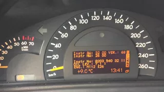Mercedes w203  "dyno" mode.. temporarily turn off all traction and skid control
