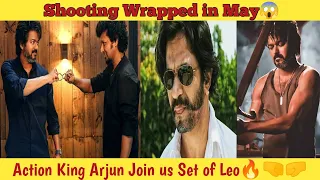 Leo Official : Arjun Join us Set Of Leo | #thalapathy67 #vijay #actionkingarjun #leo
