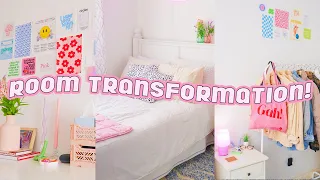 EXTREME ROOM MAKEOVER + TOUR 2021! *aesthetic, pinterest, tiktok inspired, pastel danish*