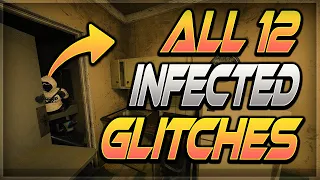 ALL *12* WORKING INFECTED GLITCHES ! (Out Of Map/Jumps/God Mode) |  COD MW3 GLITCHES ! Multiplayer