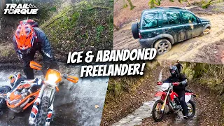 ABANDONED VEHICLES AND FROZEN ROADS! | Green laning in the Cotswolds Pt. 1