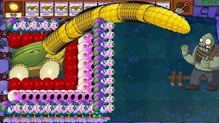 Hypno Cob Cannon vs Hypno Pea Gatling vs Dr.Zomboss Gargantuar - Plants vs Zombies Hack