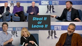 The 'Going in Style' Cast Plays 'Steal It or Leave It'