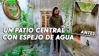 CASA remodelada de una PLANTA con PISCINA, ESPEJO de AGUA y Muebles Restaurados