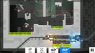 Bridge Constructor Portal Level 51 Walkthrough