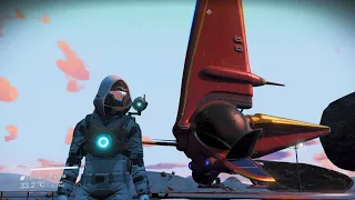 No Man's Sky Let's play Folge 11 S-Klasse exotisches Schiff in der Hilbert Dimension!!!