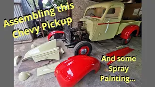 Assembling and Painting a 1939 Chevrolet Pickup