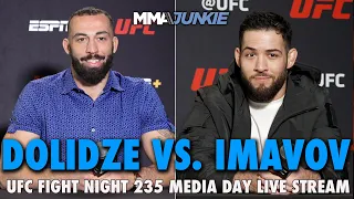 UFC Fight Night 235: Dolidze vs. Imavov Media Day Live Stream | Wed. 2 p.m. ET