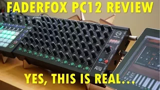 72 knobs, 12 buttons, 30 setups and snapshots: Faderfox's innovative PC12 MIDI controller