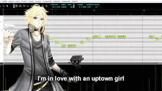 【YOHIOloid】Uptown Girl (short cover)【VOCALOIDカバー曲】