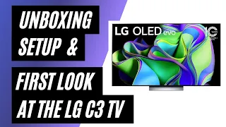 Unboxing and Setting Up the LG C3 OLED: A First Look at Your New Home Theater Experience