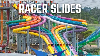 Fast RACER Water Slides Compilation | Dueling Waterslides