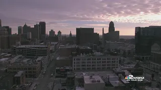 Time-lapse video: Sunset in downtown Buffalo on Thursday, Feb. 2