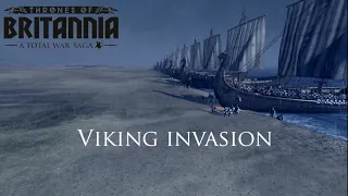 VIKING INVASION CINEMATIC BATTLE | Thrones of Britannia Battle Replay