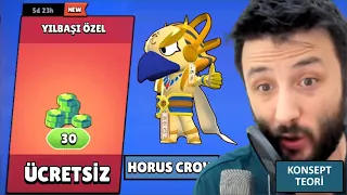 Yılbaşı Özel BEDAVA ELMAS ve YENİ CROW KOSTÜMÜ🤤 Brawl Stars GÜNCELLEME (Konsept/Fikir)