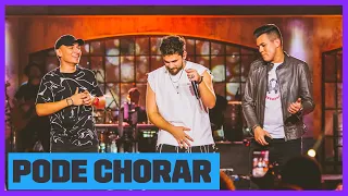 Gustavo Mioto, João Gomes, Vitor Fernandes - Pode Chorar  (Jorge & Mateus) | Música Boa Ao Vivo