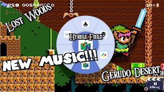 I Added Missing Zelda Music to the New Mario Maker 2 Link Update! [For All Themes]