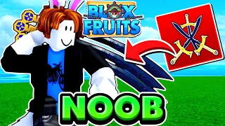 NOOB LEVEL 1 COM TRIPLE YORU NO BLOX FRUITS! (CONFIA)